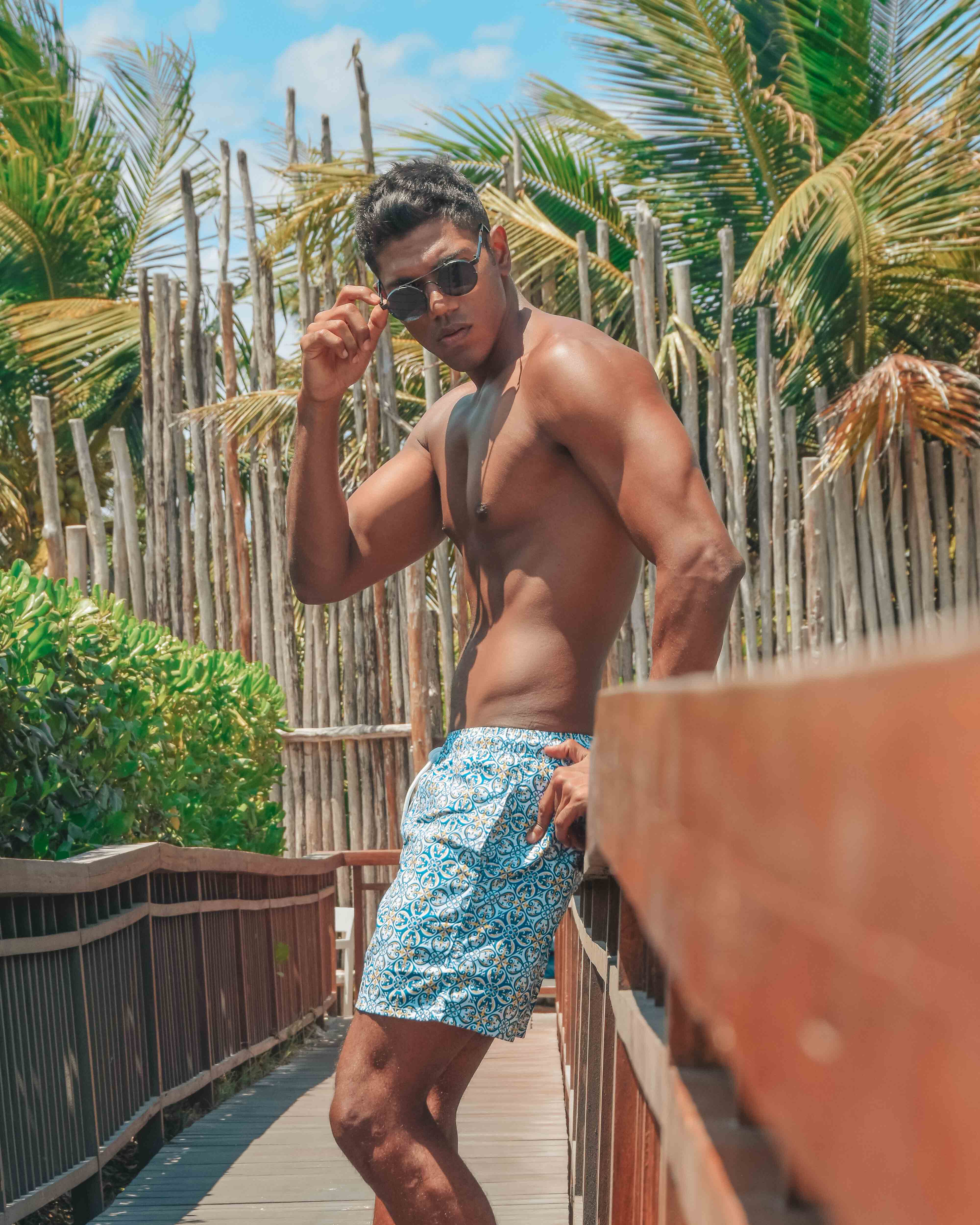 AMALFI SWIM TRUNKS Elepanta Swim Trunks - Buy Today Elephant Pants Jewelry And Bohemian Clothes Handmade In Thailand Help To Save The Elephants FairTrade And Vegan