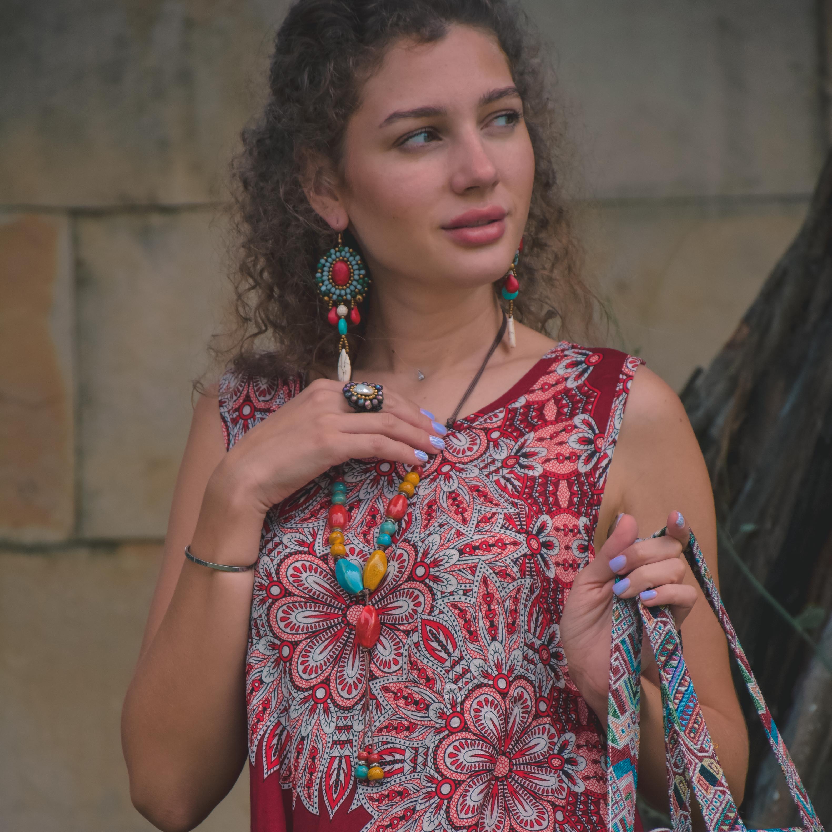 NOMADE NECKLACE Elepanta Necklaces - Buy Today Elephant Pants Jewelry And Bohemian Clothes Handmade In Thailand Help To Save The Elephants FairTrade And Vegan