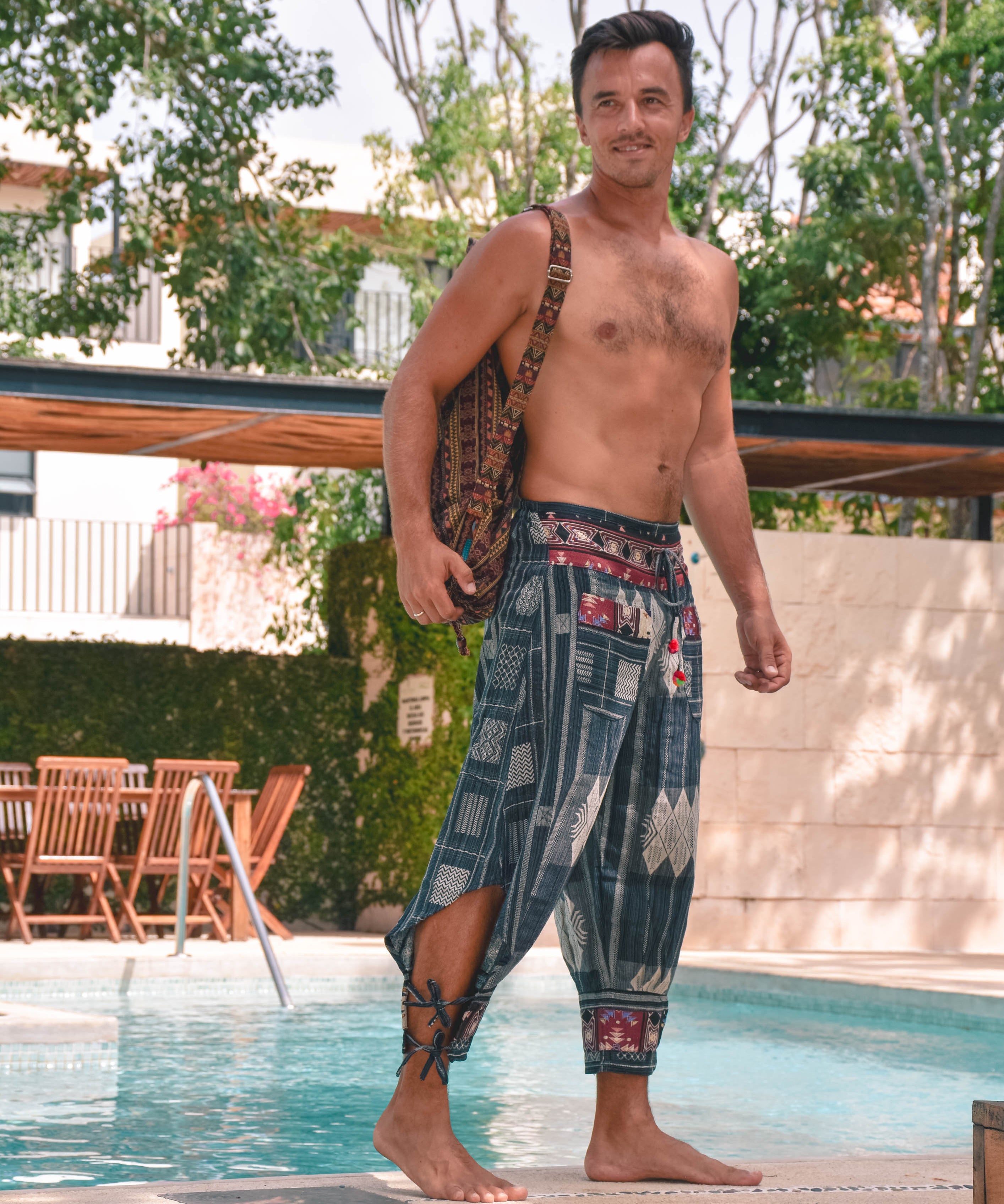 KURE SAMURAI PANTS Elepanta Samurai Pants - Buy Today Elephant Pants Jewelry And Bohemian Clothes Handmade In Thailand Help To Save The Elephants FairTrade And Vegan