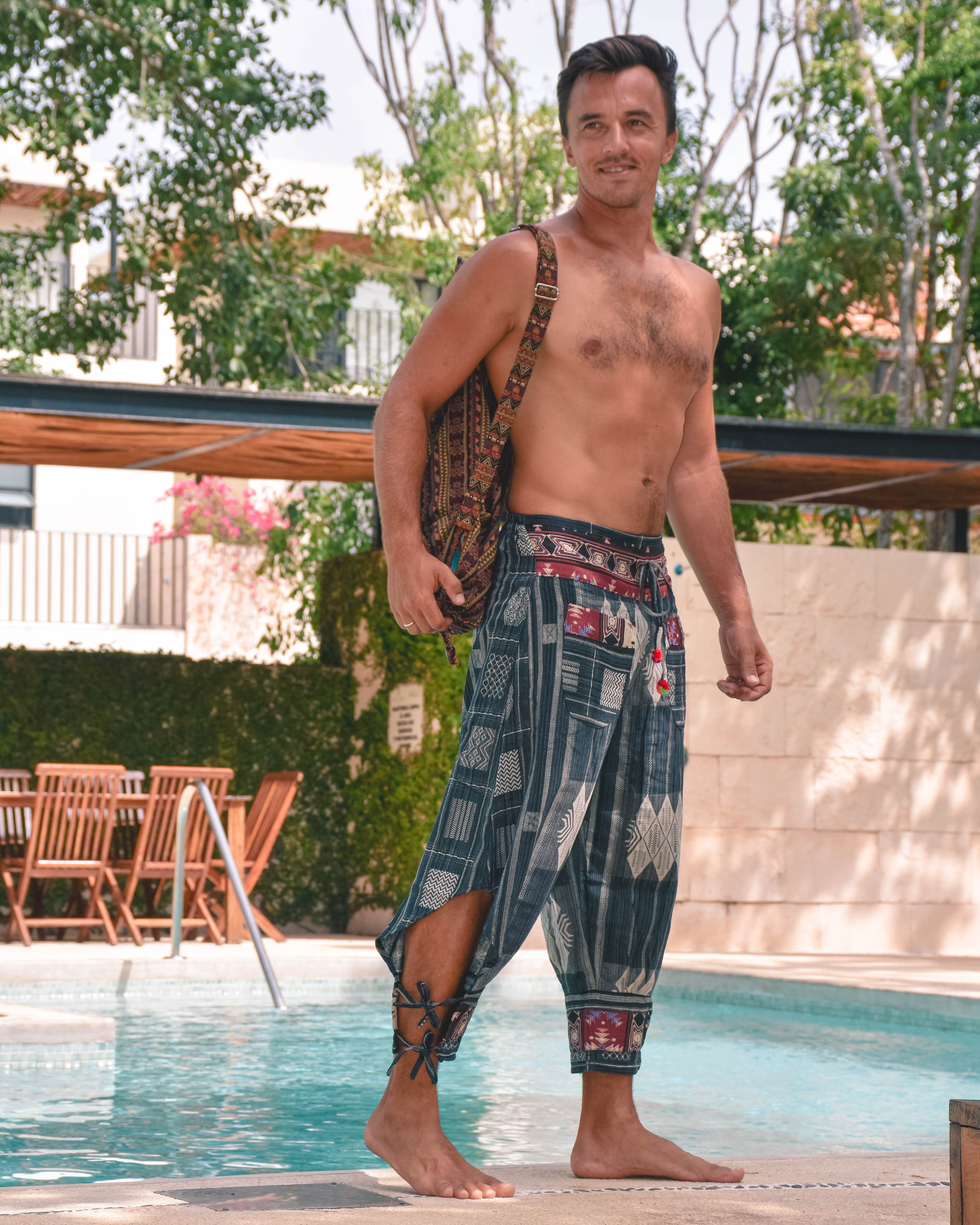 KURE SAMURAI PANTS Elepanta Samurai Pants - Buy Today Elephant Pants Jewelry And Bohemian Clothes Handmade In Thailand Help To Save The Elephants FairTrade And Vegan