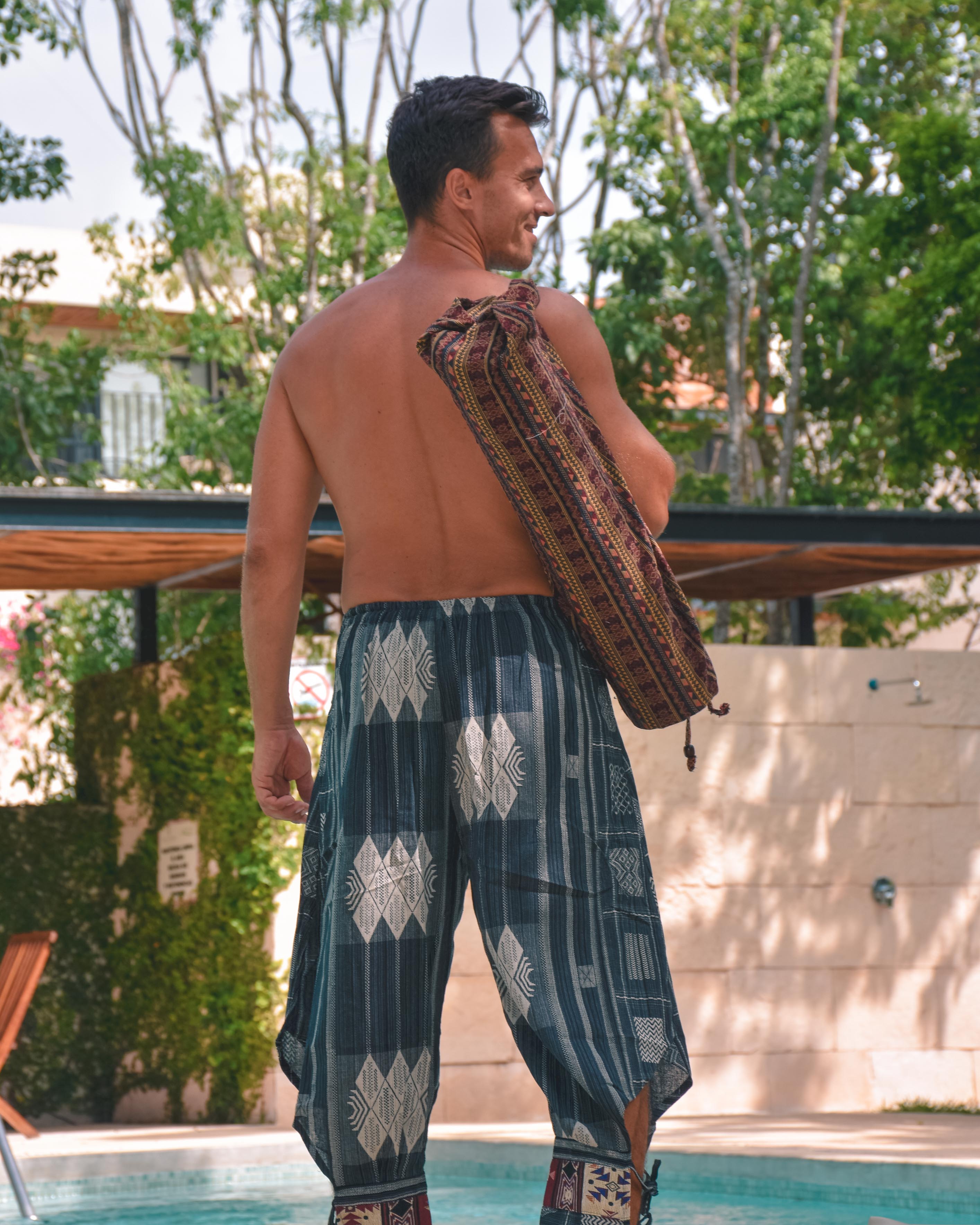 KURE SAMURAI PANTS Elepanta Samurai Pants - Buy Today Elephant Pants Jewelry And Bohemian Clothes Handmade In Thailand Help To Save The Elephants FairTrade And Vegan