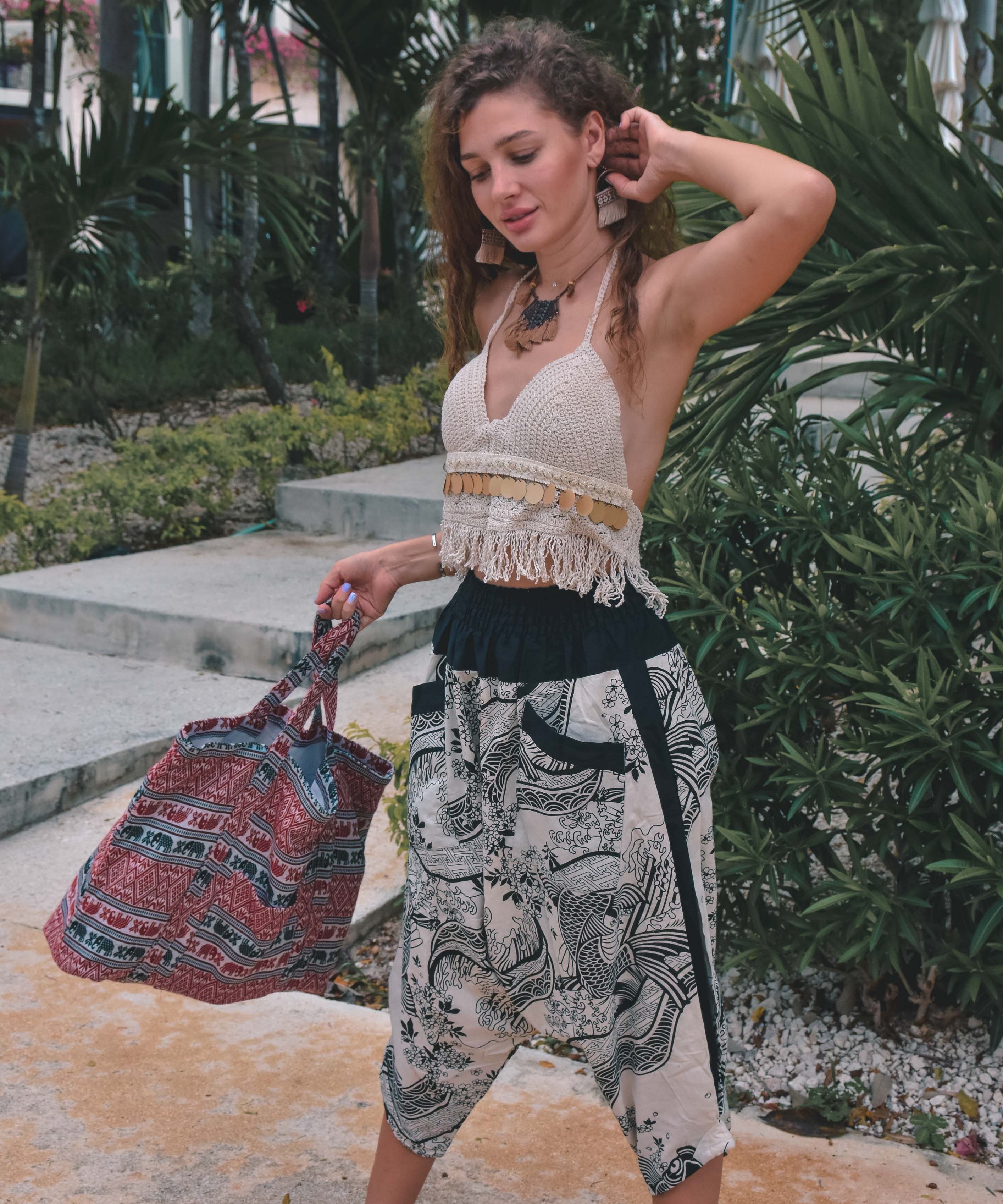 KYOTO SAMURAI PANTS Elepanta Samurai Pants - Buy Today Elephant Pants Jewelry And Bohemian Clothes Handmade In Thailand Help To Save The Elephants FairTrade And Vegan