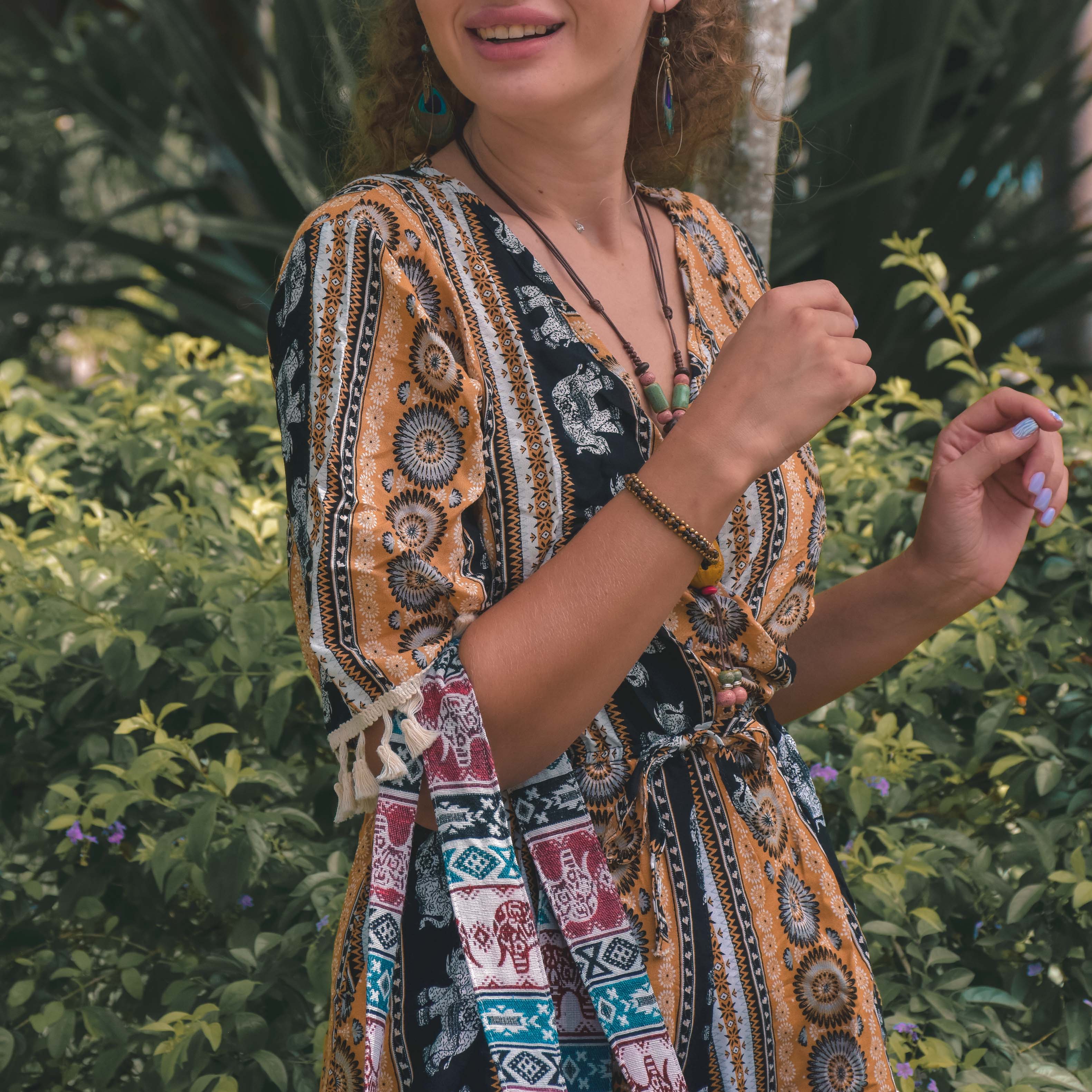 NOMADE NECKLACE Elepanta Necklaces - Buy Today Elephant Pants Jewelry And Bohemian Clothes Handmade In Thailand Help To Save The Elephants FairTrade And Vegan