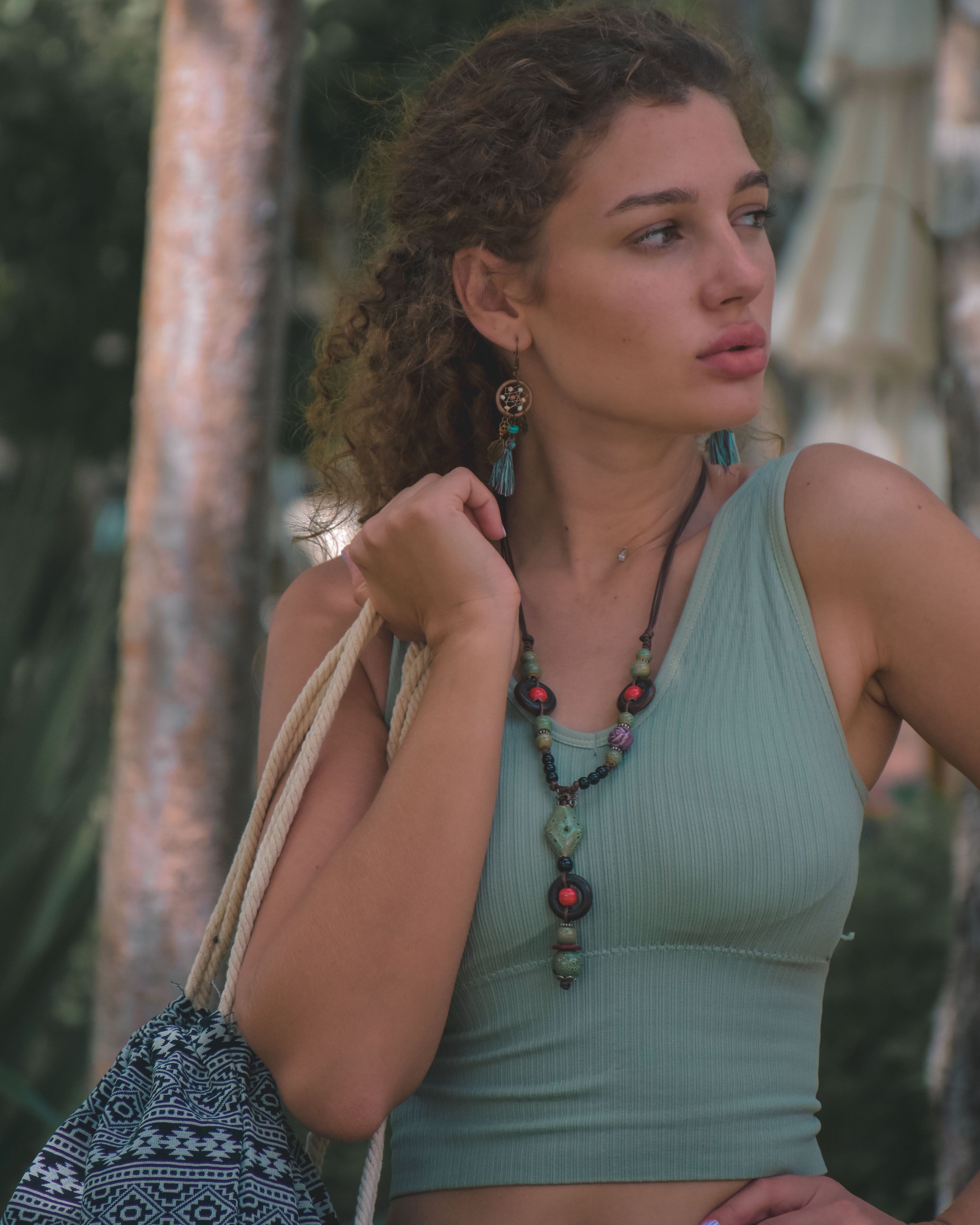NOMADE NECKLACE Elepanta Necklaces - Buy Today Elephant Pants Jewelry And Bohemian Clothes Handmade In Thailand Help To Save The Elephants FairTrade And Vegan