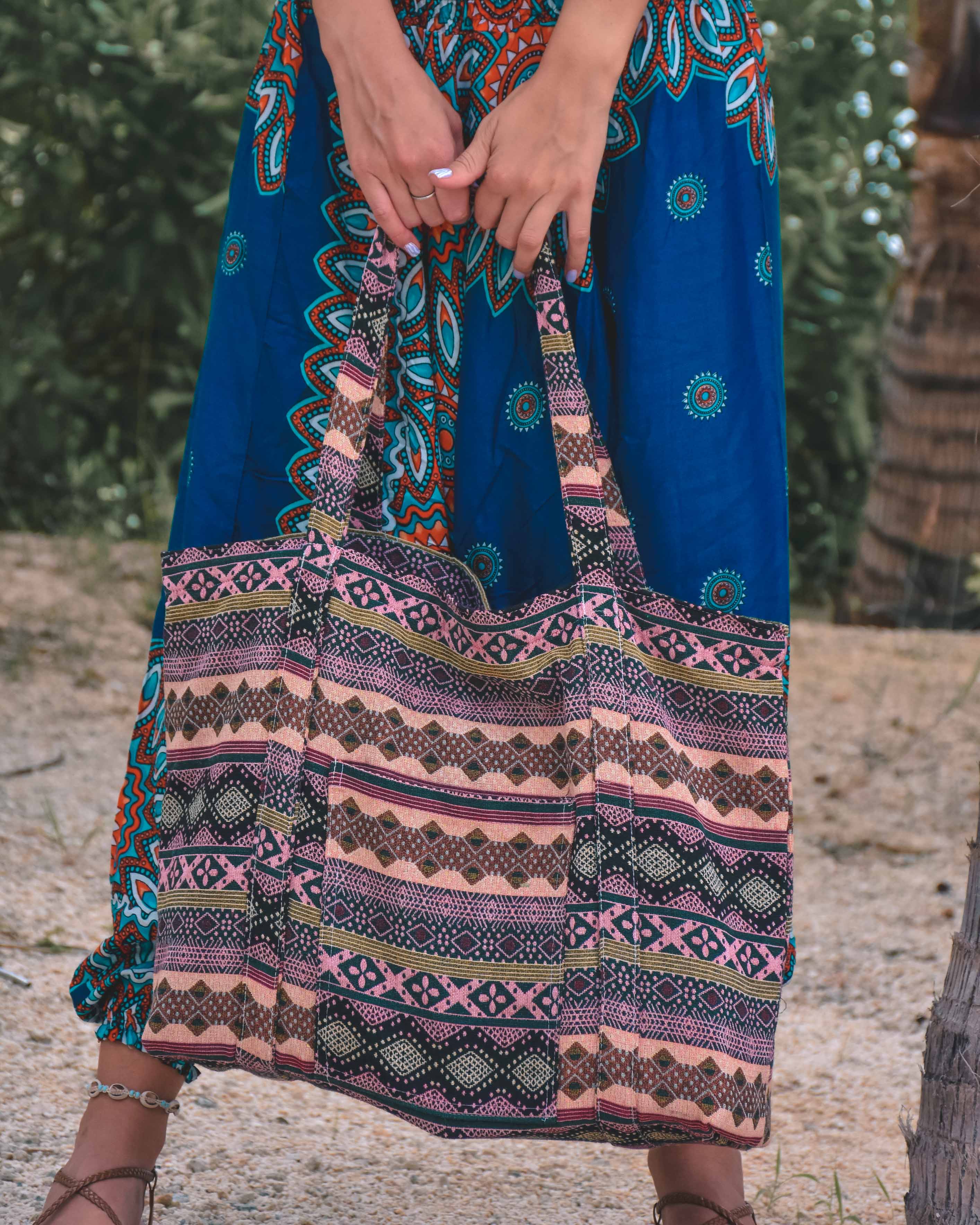 AKUBALI BEACH BAG Elepanta Beach Bags - Buy Today Elephant Pants Jewelry And Bohemian Clothes Handmade In Thailand Help To Save The Elephants FairTrade And Vegan