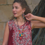 NOMADE NECKLACE Elepanta Necklaces - Buy Today Elephant Pants Jewelry And Bohemian Clothes Handmade In Thailand Help To Save The Elephants FairTrade And Vegan