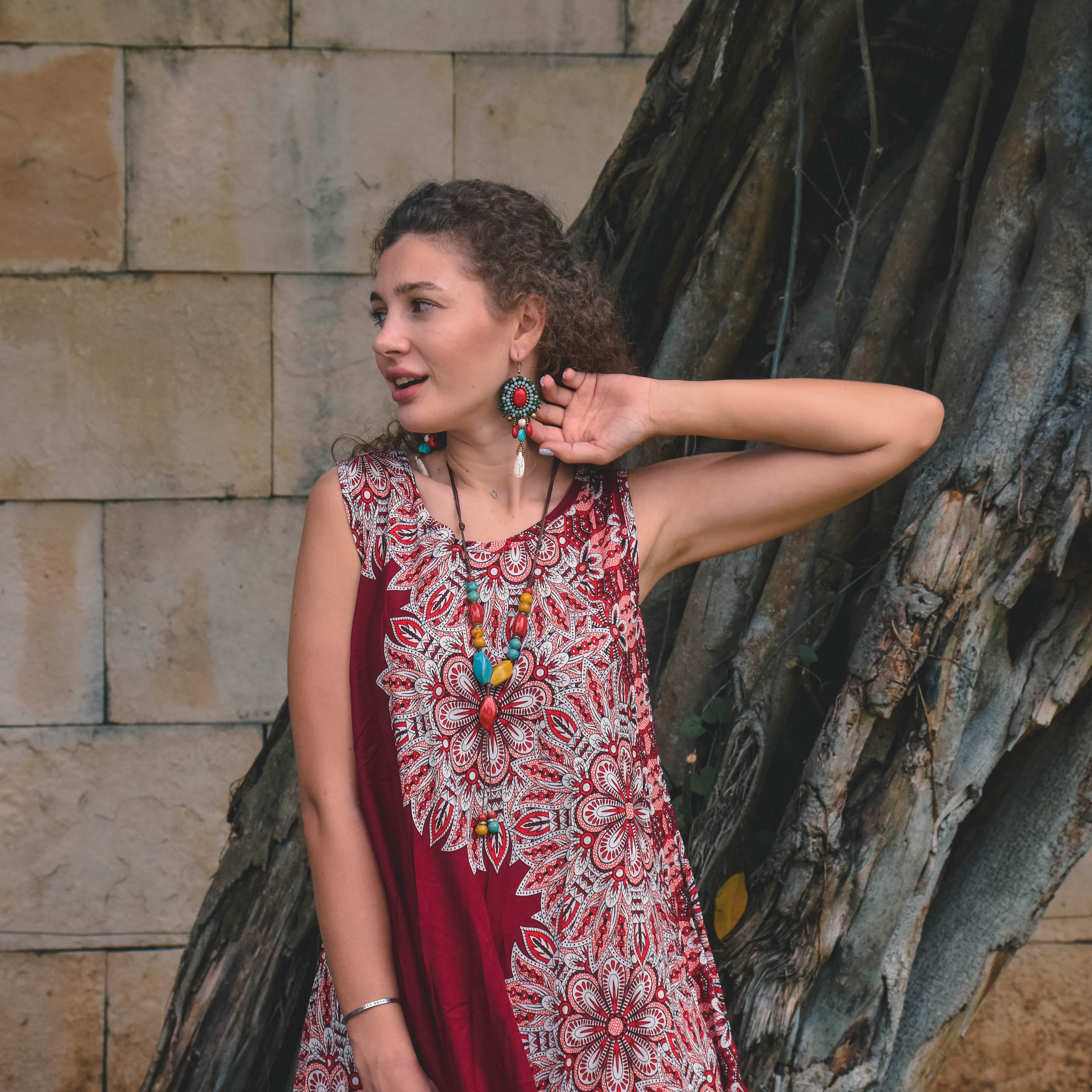 NOMADE NECKLACE Elepanta Necklaces - Buy Today Elephant Pants Jewelry And Bohemian Clothes Handmade In Thailand Help To Save The Elephants FairTrade And Vegan