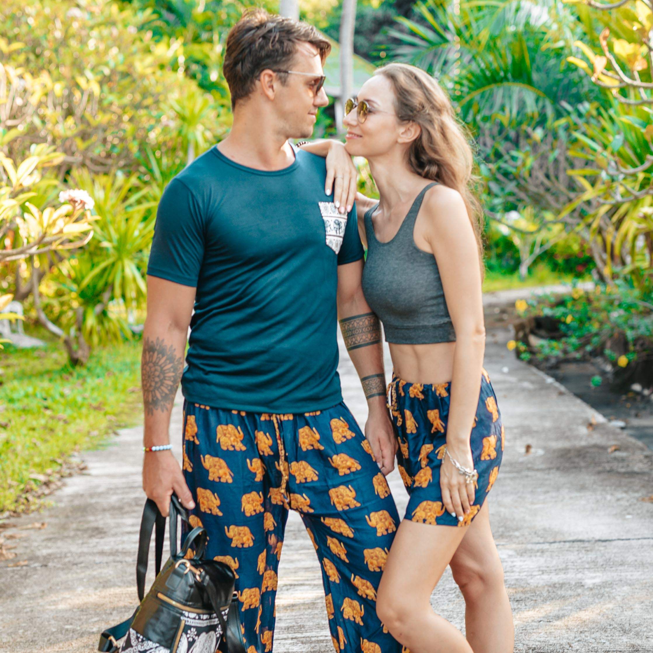 Savanna Elephant Pants Elepanta Men's Pants - Buy Today Elephant Pants Jewelry And Bohemian Clothes Handmade In Thailand Help To Save The Elephants FairTrade And Vegan