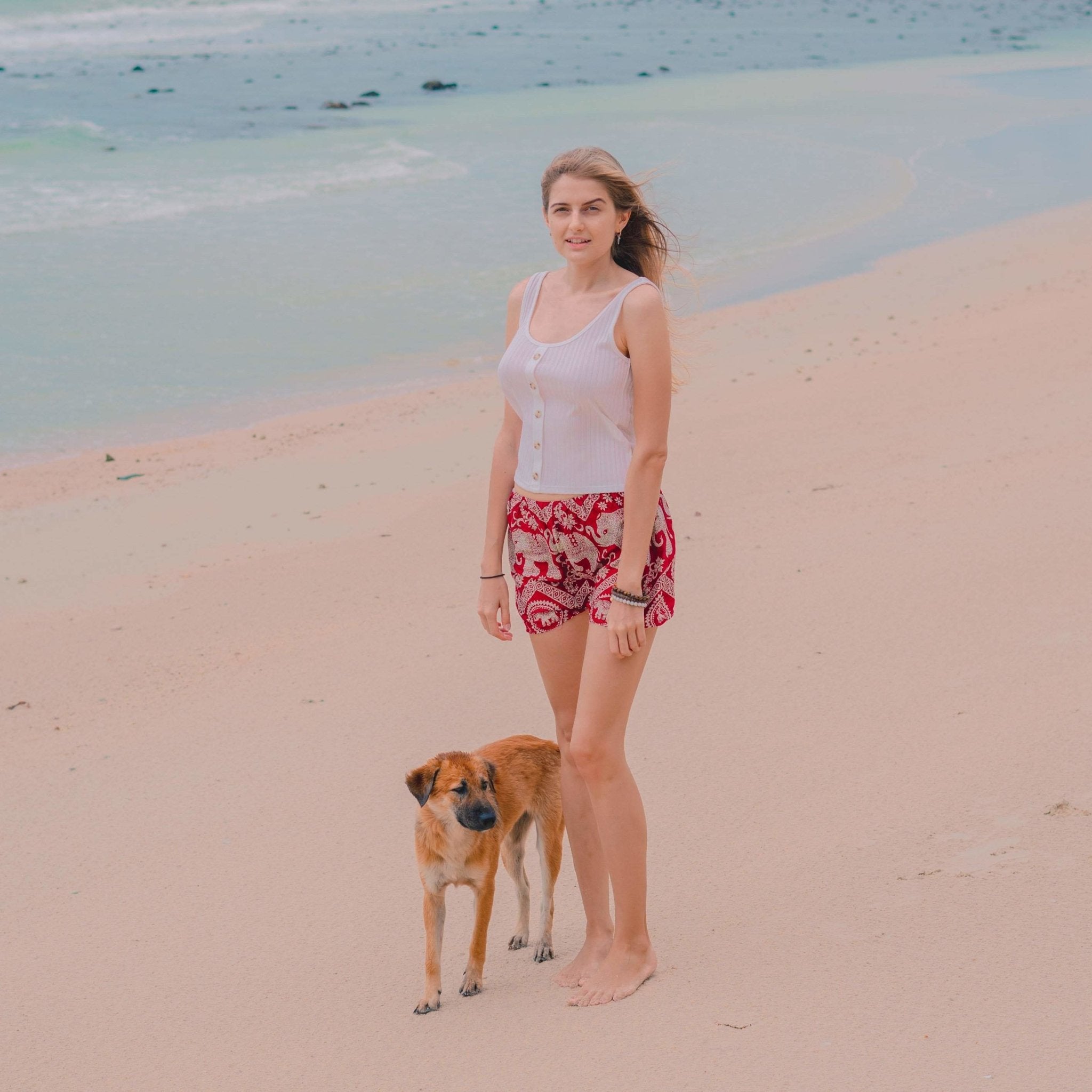 KRABI SHORTS Elepanta Women's Shorts - Buy Today Elephant Pants Jewelry And Bohemian Clothes Handmade In Thailand Help To Save The Elephants FairTrade And Vegan