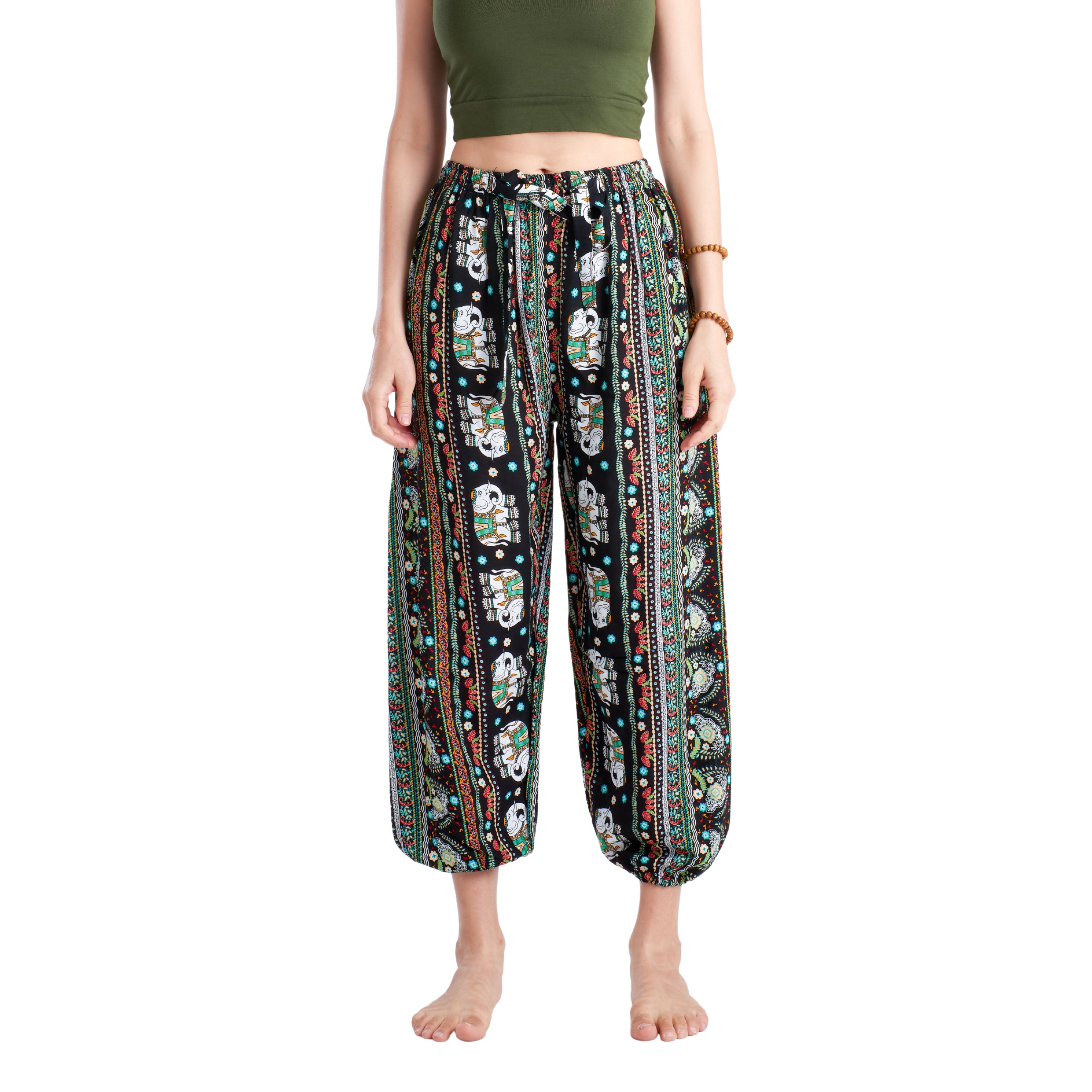 NOMADE PANTS - Drawstring Elepanta Drawstring Pants - Buy Today Elephant Pants Jewelry And Bohemian Clothes Handmade In Thailand Help To Save The Elephants FairTrade And Vegan
