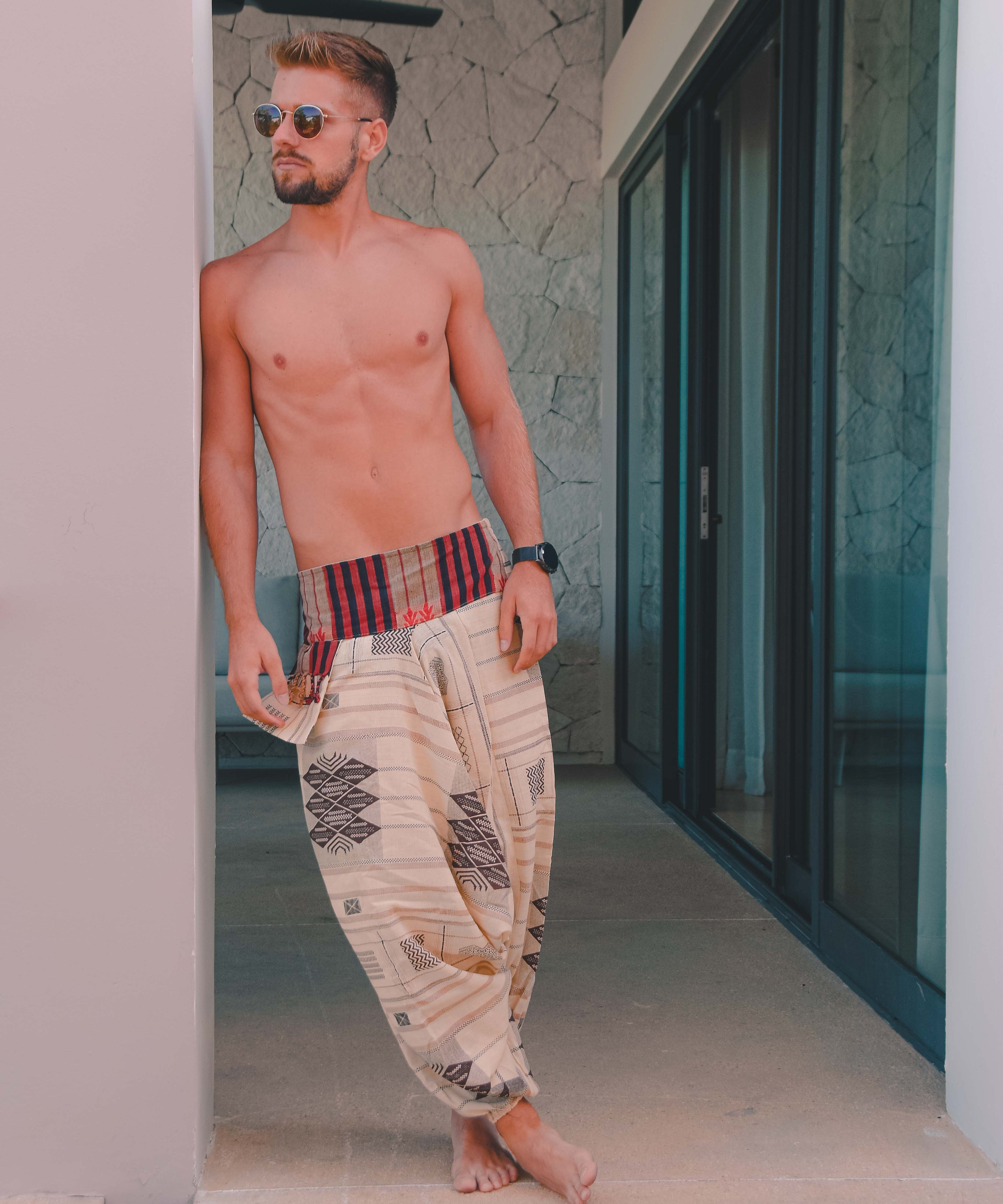 DALAI PANTS Elepanta Unisex Casual Pants - Buy Today Elephant Pants Jewelry And Bohemian Clothes Handmade In Thailand Help To Save The Elephants FairTrade And Vegan