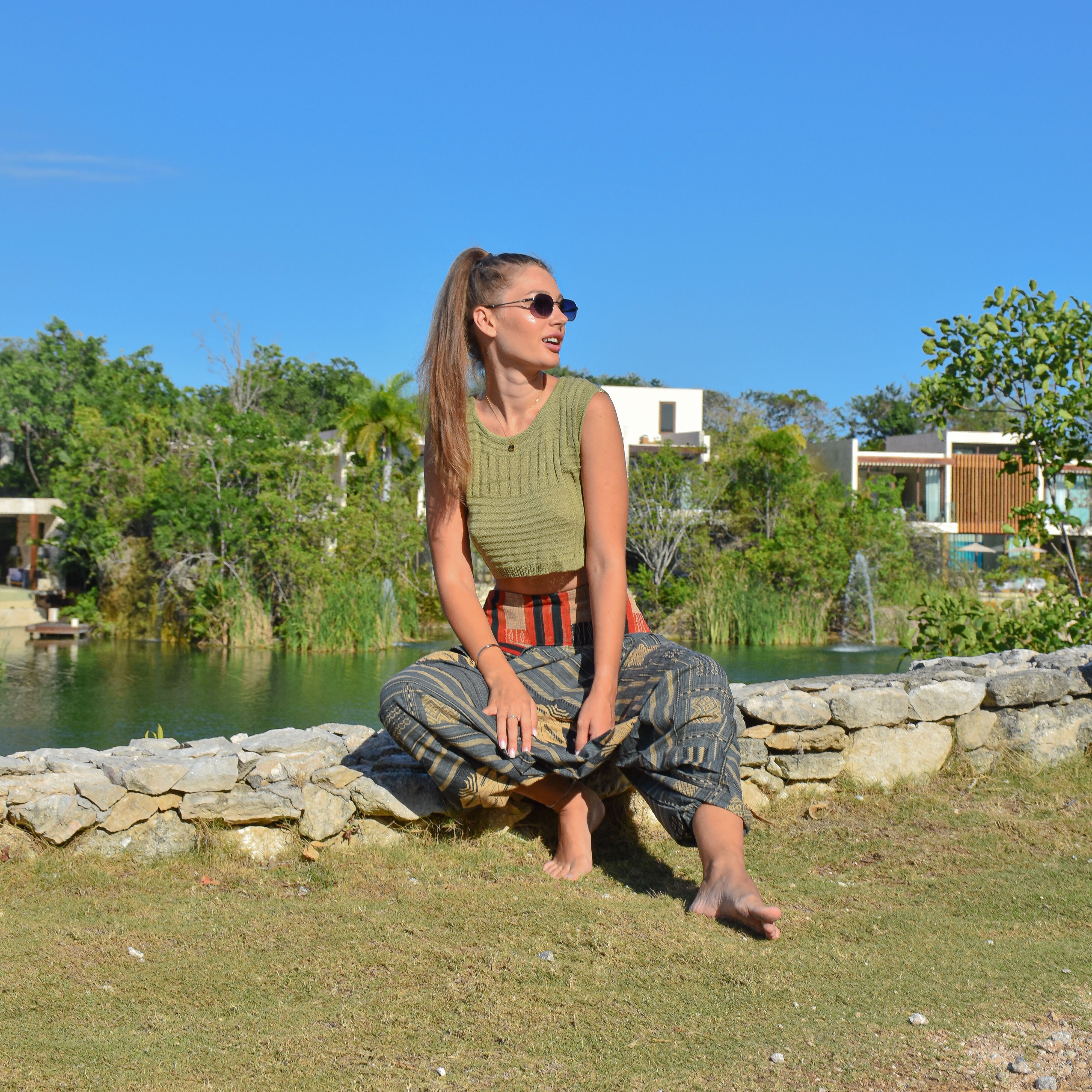 ANTALYA PANTS Elepanta Unisex Casual Pants - Buy Today Elephant Pants Jewelry And Bohemian Clothes Handmade In Thailand Help To Save The Elephants FairTrade And Vegan