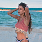 KUXTAL TOP Elepanta Crochet Tops - Buy Today Elephant Pants Jewelry And Bohemian Clothes Handmade In Thailand Help To Save The Elephants FairTrade And Vegan