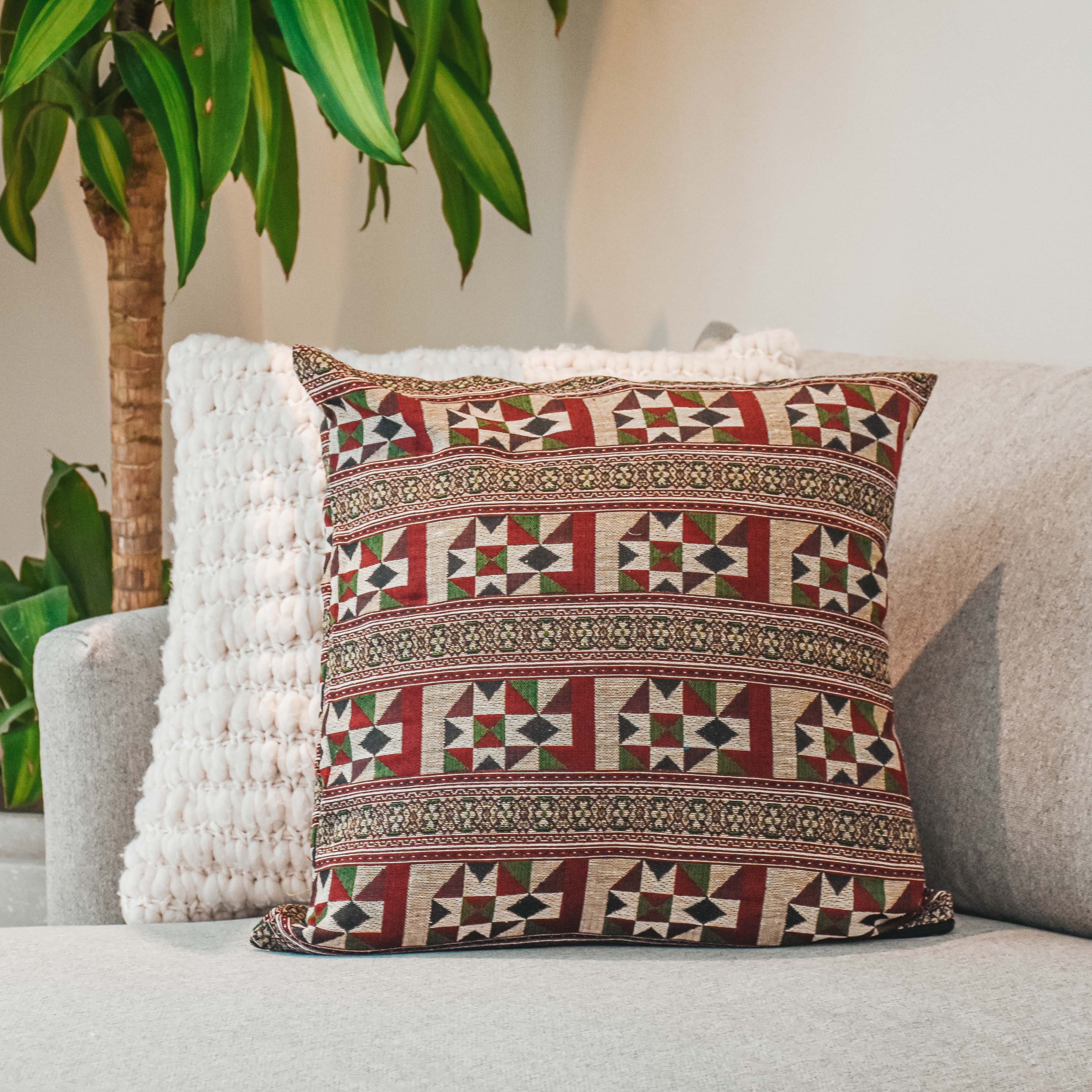 TULUM PILLOW COVER Elepanta Pillows - Buy Today Elephant Pants Jewelry And Bohemian Clothes Handmade In Thailand Help To Save The Elephants FairTrade And Vegan