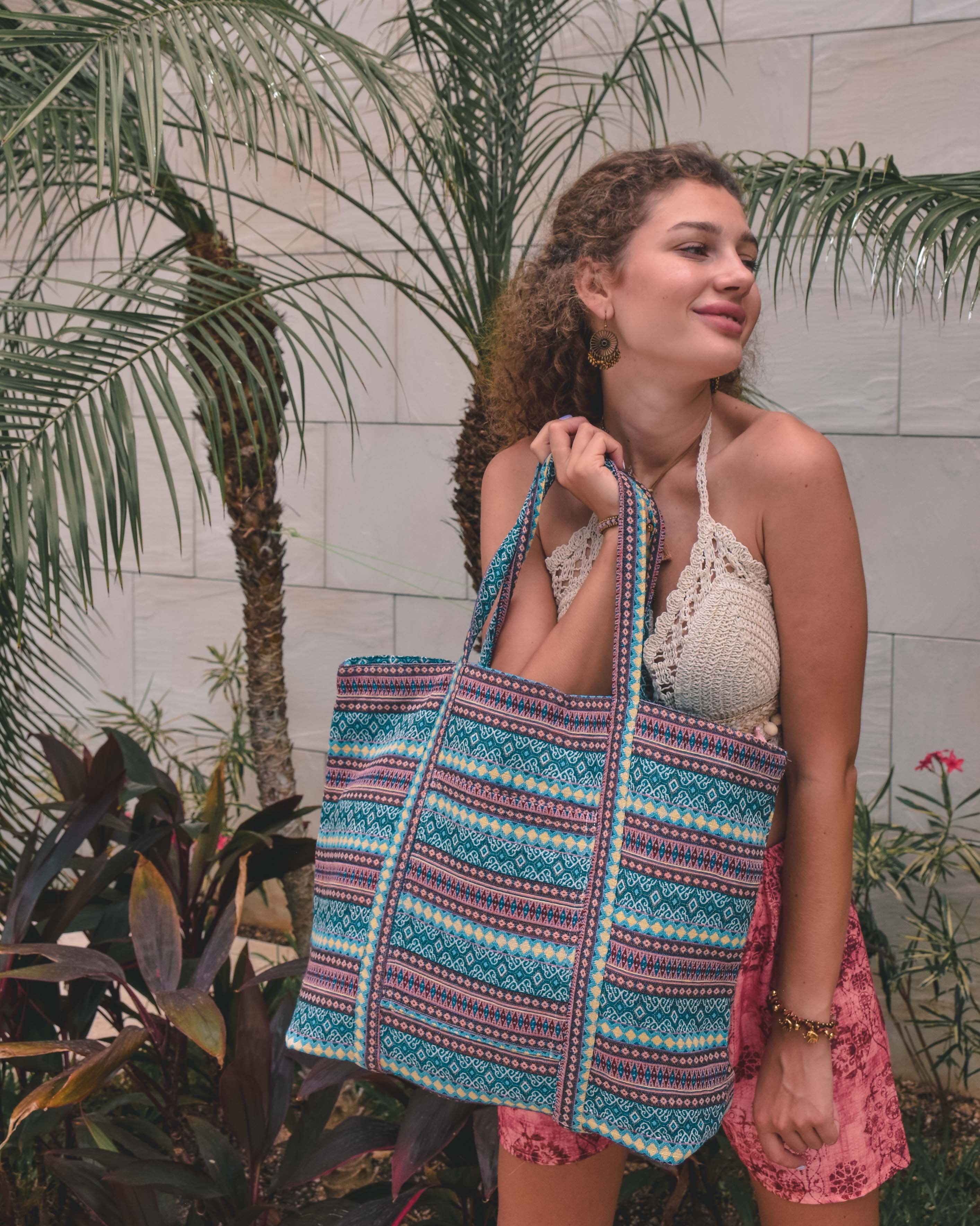 ZAYED BEACH BAG Elepanta Beach Bags - Buy Today Elephant Pants Jewelry And Bohemian Clothes Handmade In Thailand Help To Save The Elephants FairTrade And Vegan