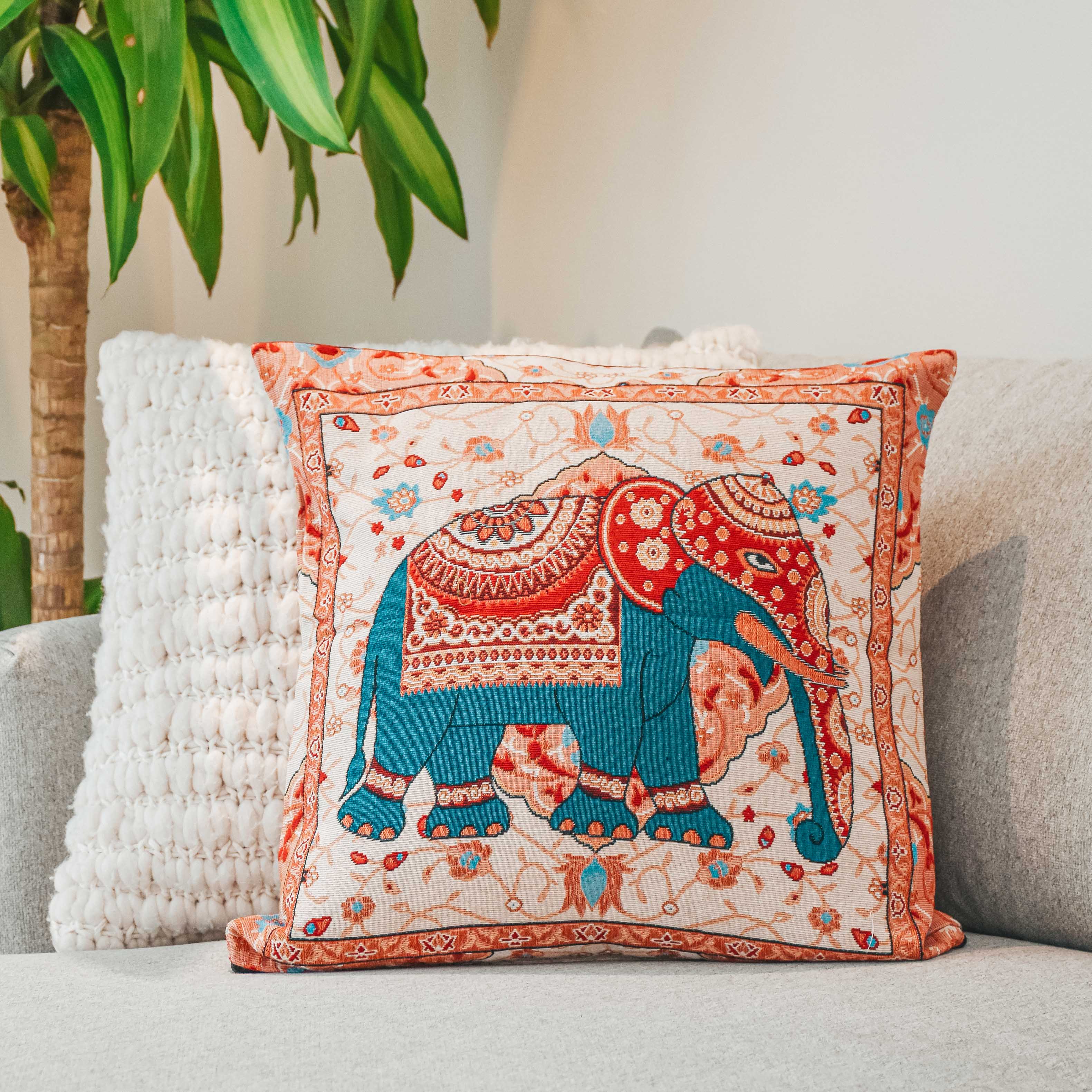 SELVA PILLOW COVER Elepanta Pillows - Buy Today Elephant Pants Jewelry And Bohemian Clothes Handmade In Thailand Help To Save The Elephants FairTrade And Vegan