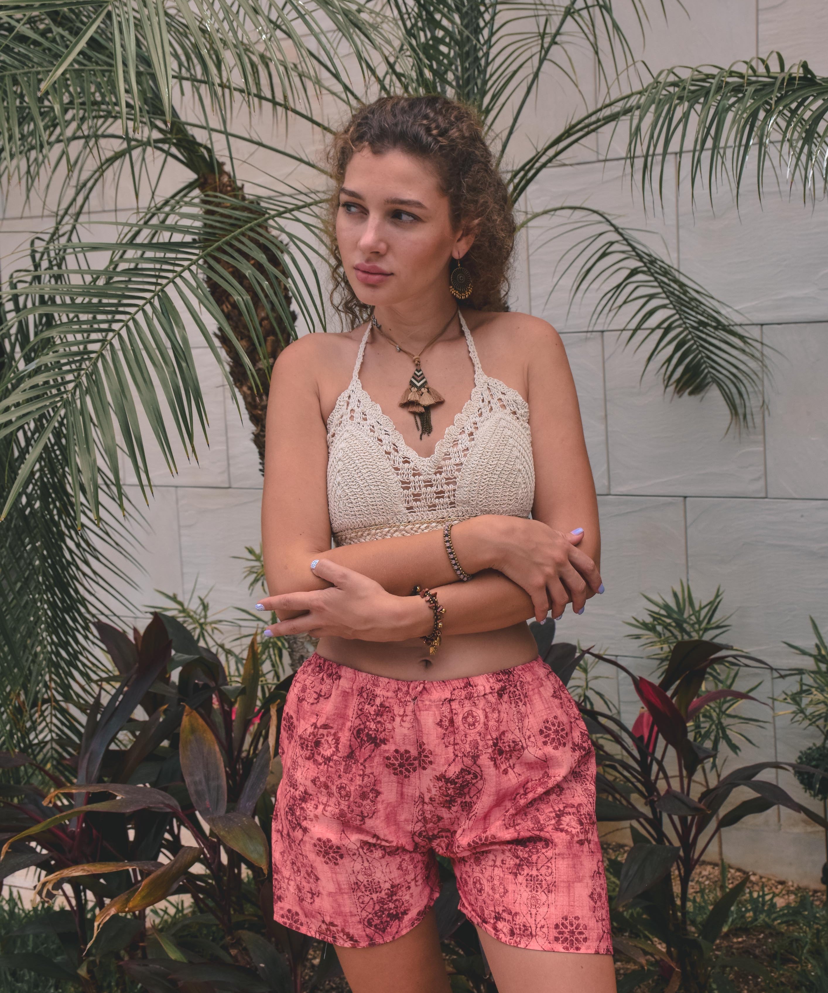 JAIPUR SHORTS Elepanta Women's Shorts - Buy Today Elephant Pants Jewelry And Bohemian Clothes Handmade In Thailand Help To Save The Elephants FairTrade And Vegan