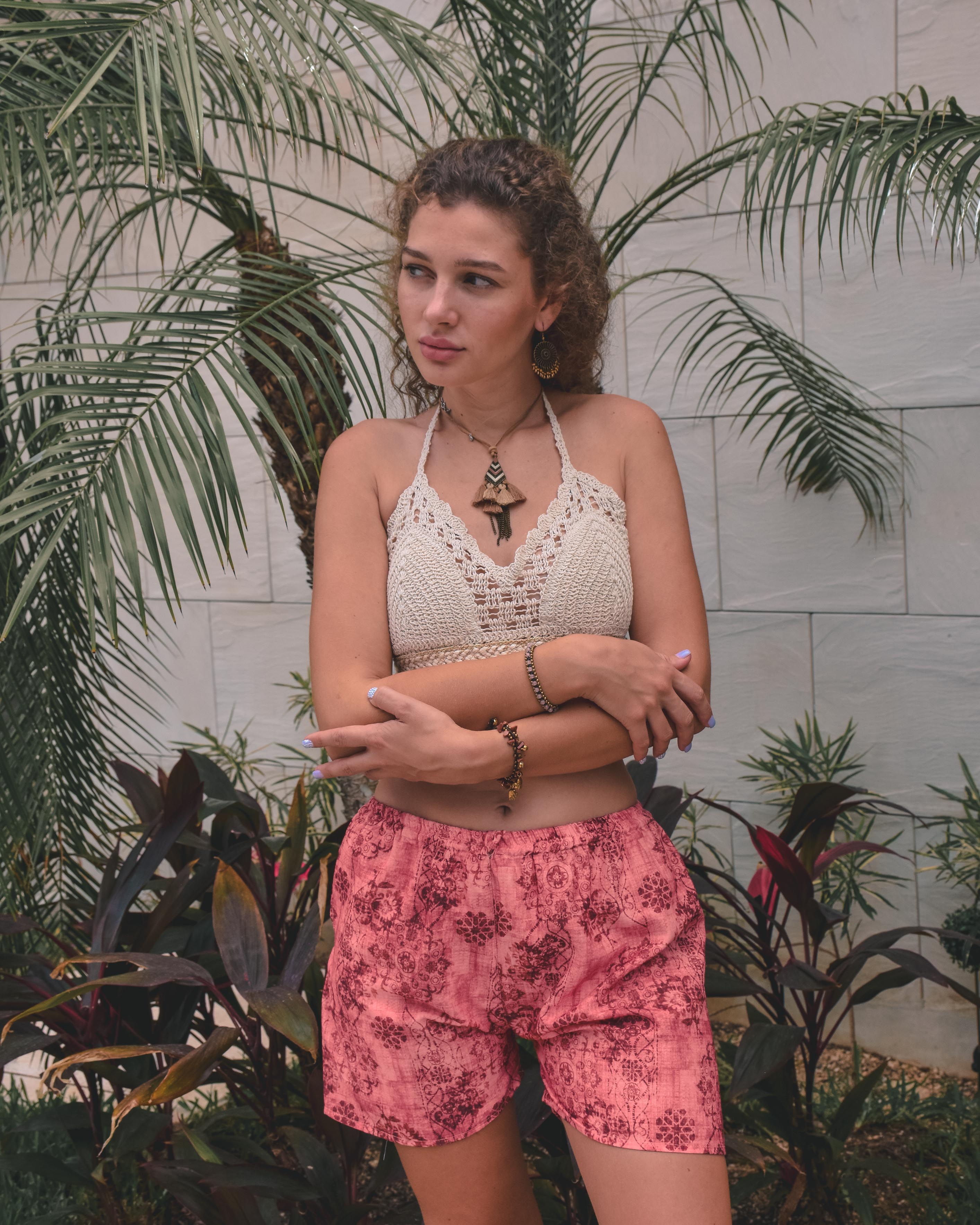 JAIPUR SHORTS Elepanta Women's Shorts - Buy Today Elephant Pants Jewelry And Bohemian Clothes Handmade In Thailand Help To Save The Elephants FairTrade And Vegan