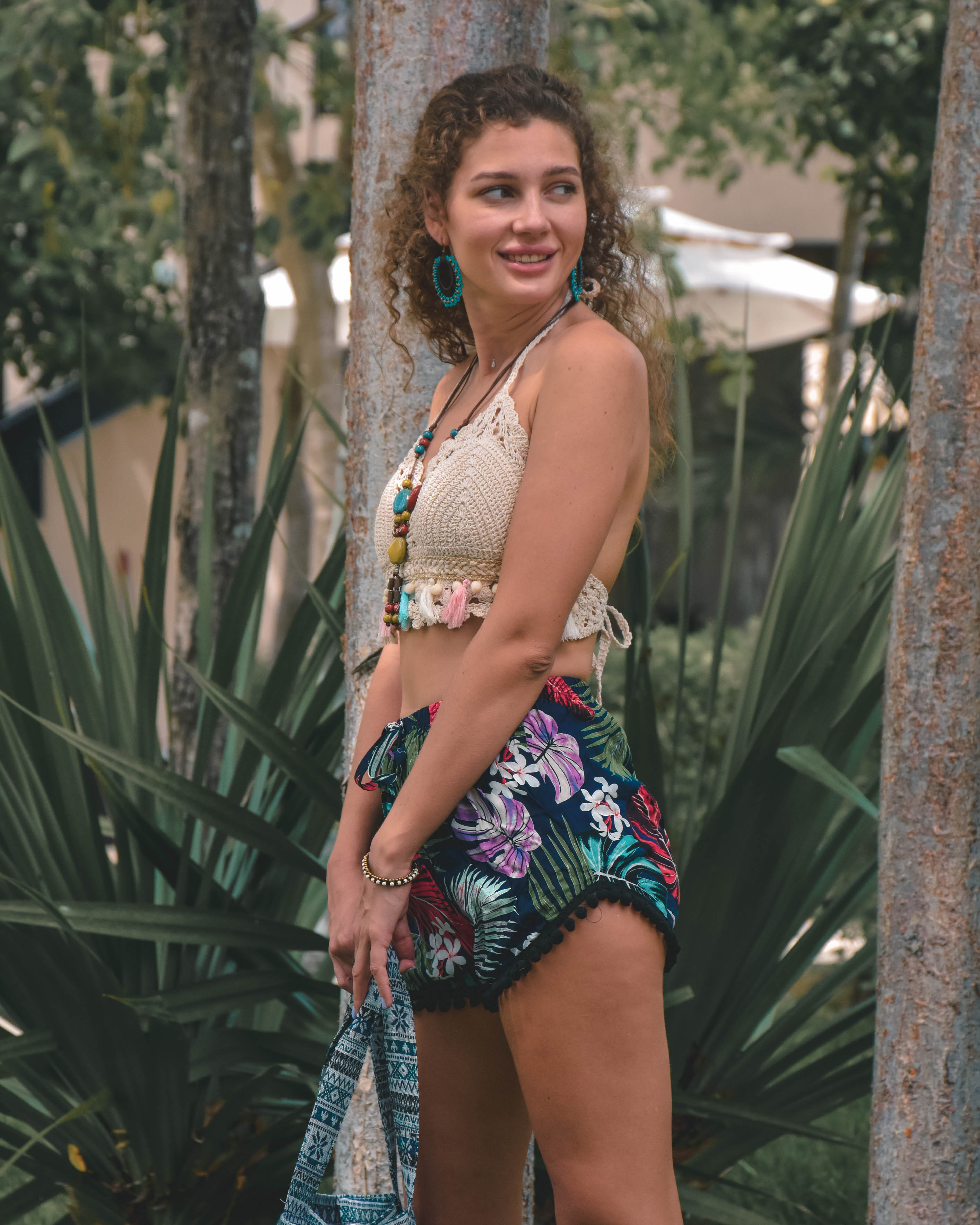 FLORAL SHORTS Elepanta Women's Shorts - Buy Today Elephant Pants Jewelry And Bohemian Clothes Handmade In Thailand Help To Save The Elephants FairTrade And Vegan
