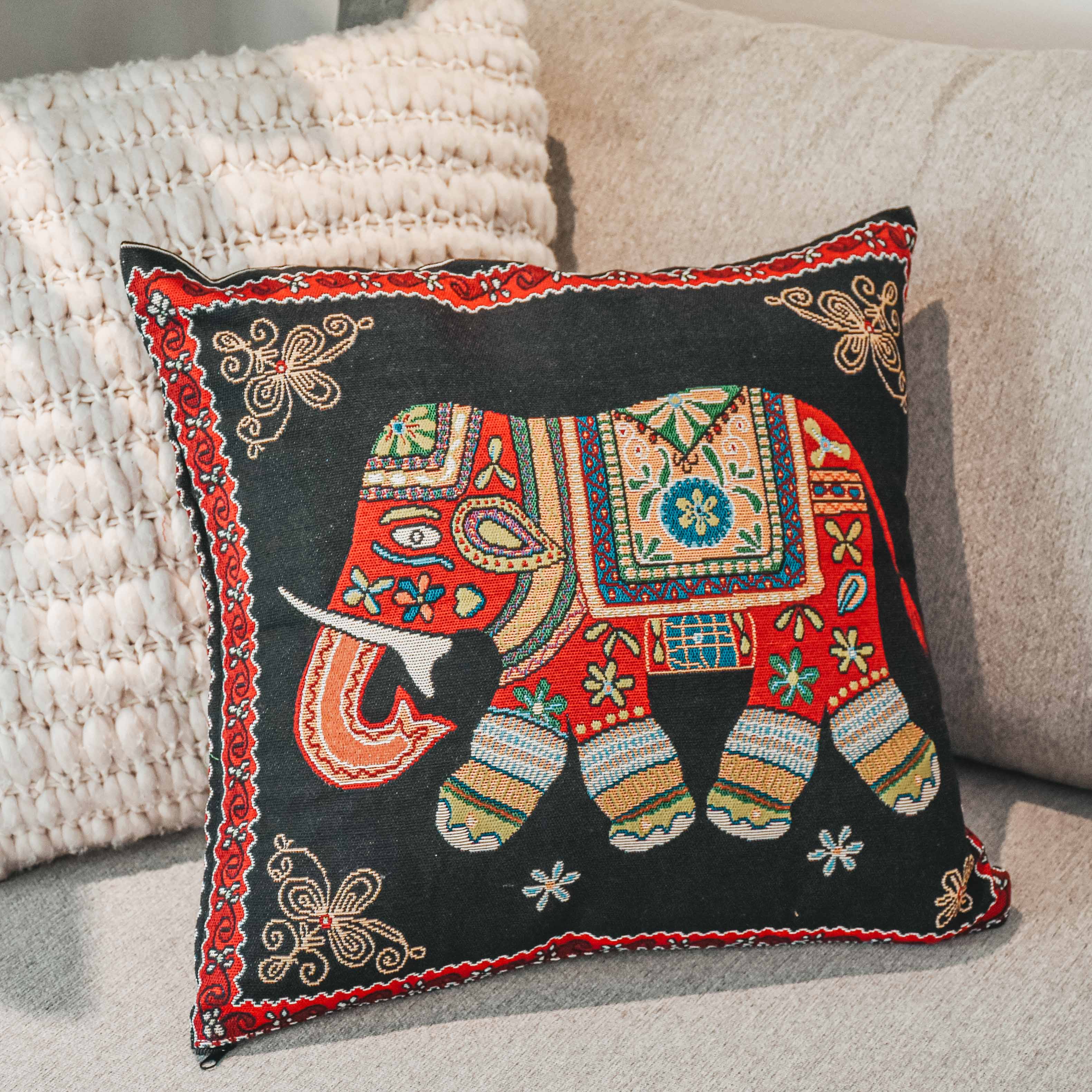 CEBU PILLOW COVER Elepanta Pillows - Buy Today Elephant Pants Jewelry And Bohemian Clothes Handmade In Thailand Help To Save The Elephants FairTrade And Vegan