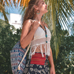 ITZA DRAWSTRING BAG Elepanta Travel Bags - Buy Today Elephant Pants Jewelry And Bohemian Clothes Handmade In Thailand Help To Save The Elephants FairTrade And Vegan