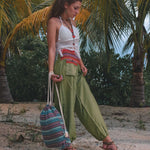 JEBEL DRAWSTRING BAG Elepanta Travel Bags - Buy Today Elephant Pants Jewelry And Bohemian Clothes Handmade In Thailand Help To Save The Elephants FairTrade And Vegan