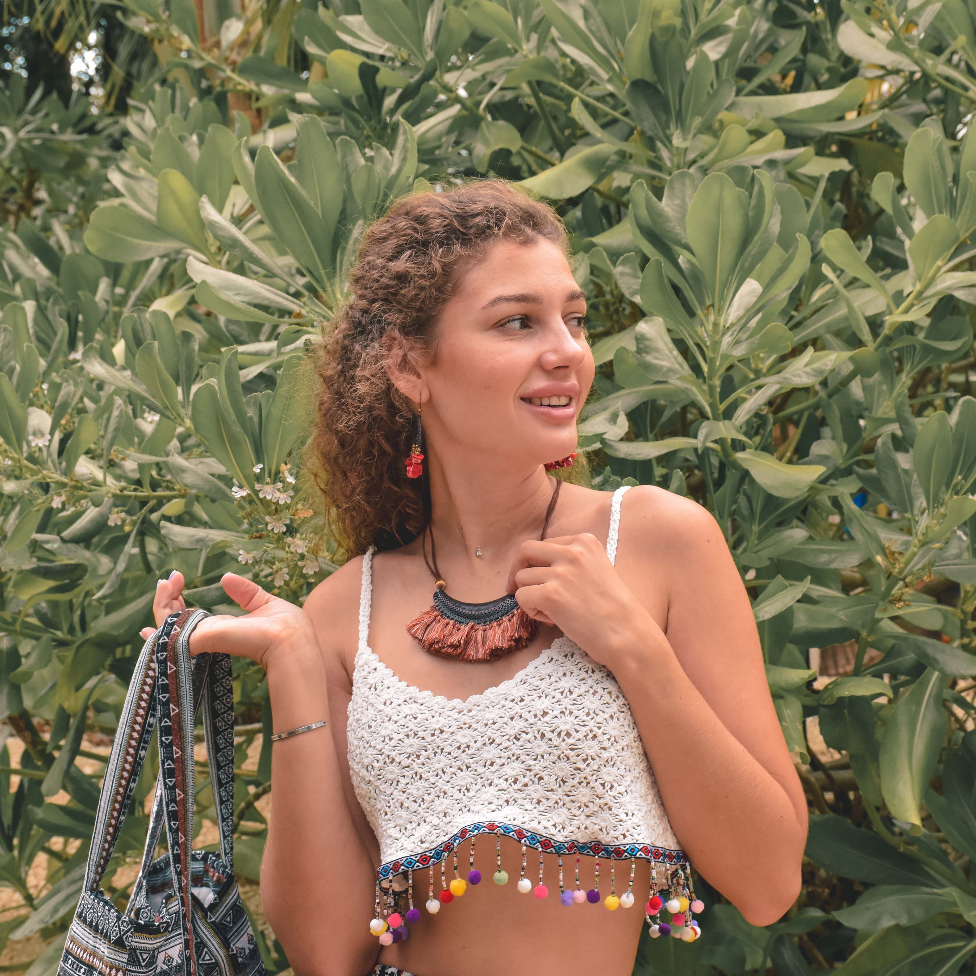 SAMUI NECKLACE Elepanta Necklaces - Buy Today Elephant Pants Jewelry And Bohemian Clothes Handmade In Thailand Help To Save The Elephants FairTrade And Vegan