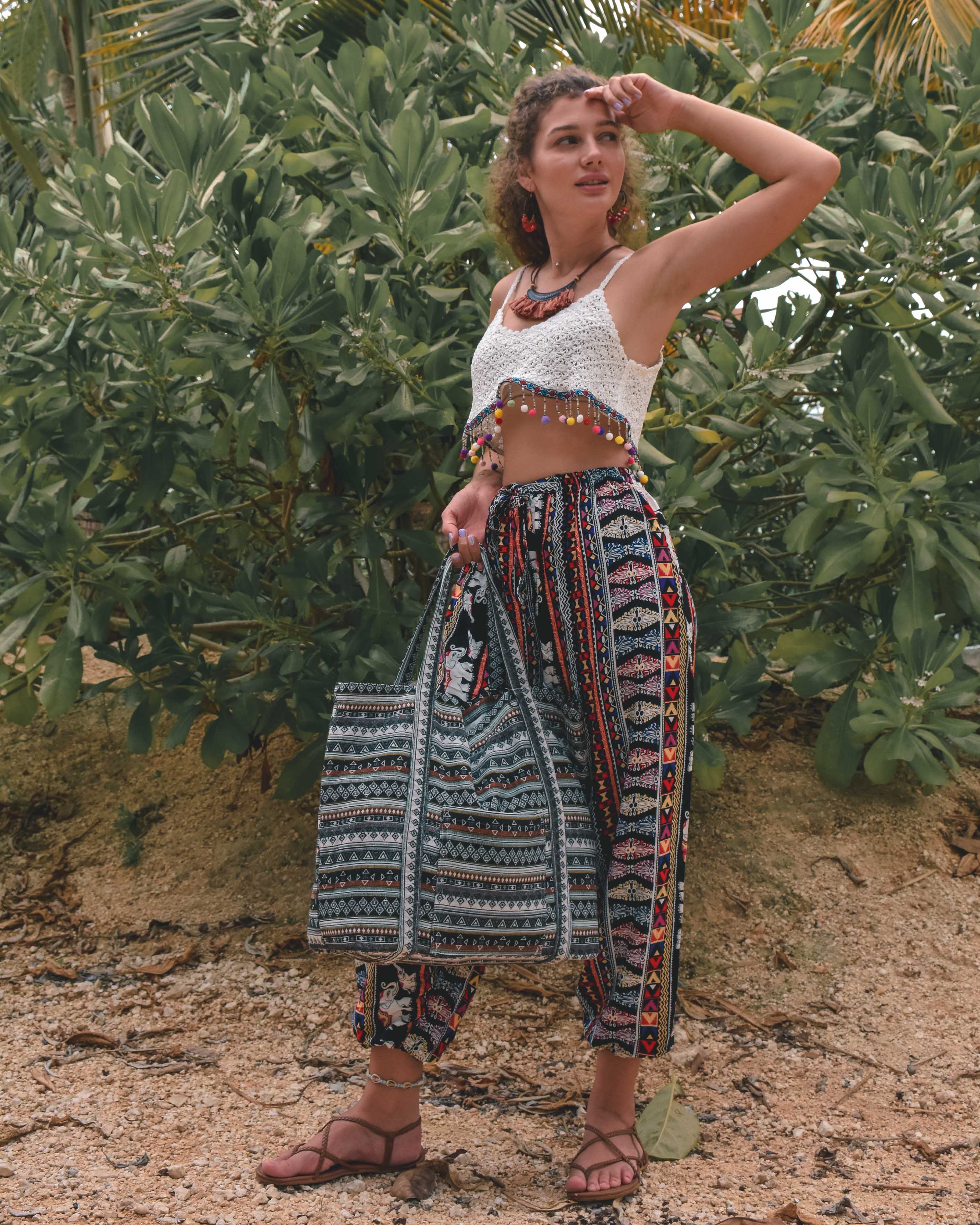 VENUS TOP Elepanta Crochet Tops - Buy Today Elephant Pants Jewelry And Bohemian Clothes Handmade In Thailand Help To Save The Elephants FairTrade And Vegan