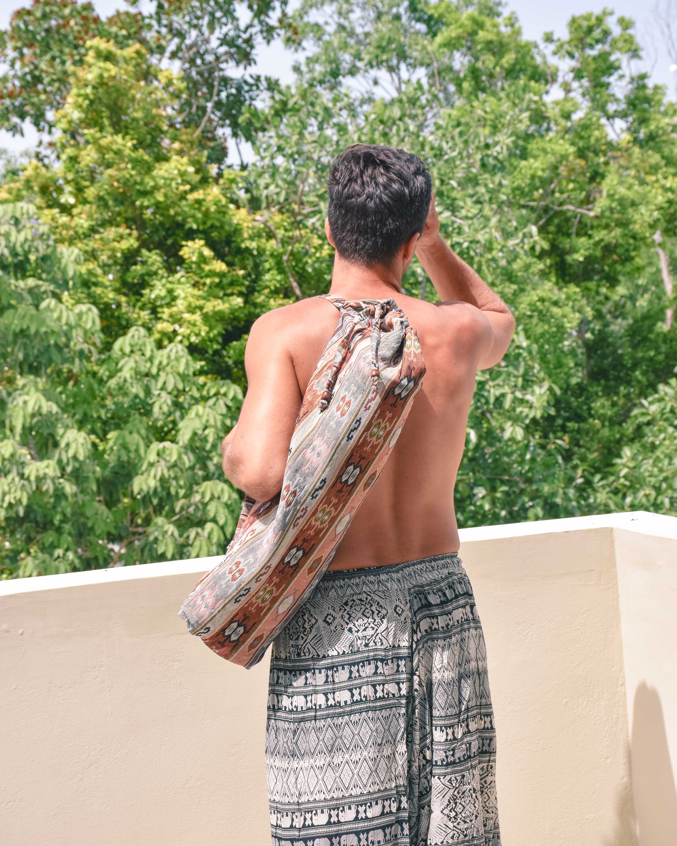 LOTUS YOGA BAG Elepanta Yoga Bags - Buy Today Elephant Pants Jewelry And Bohemian Clothes Handmade In Thailand Help To Save The Elephants FairTrade And Vegan