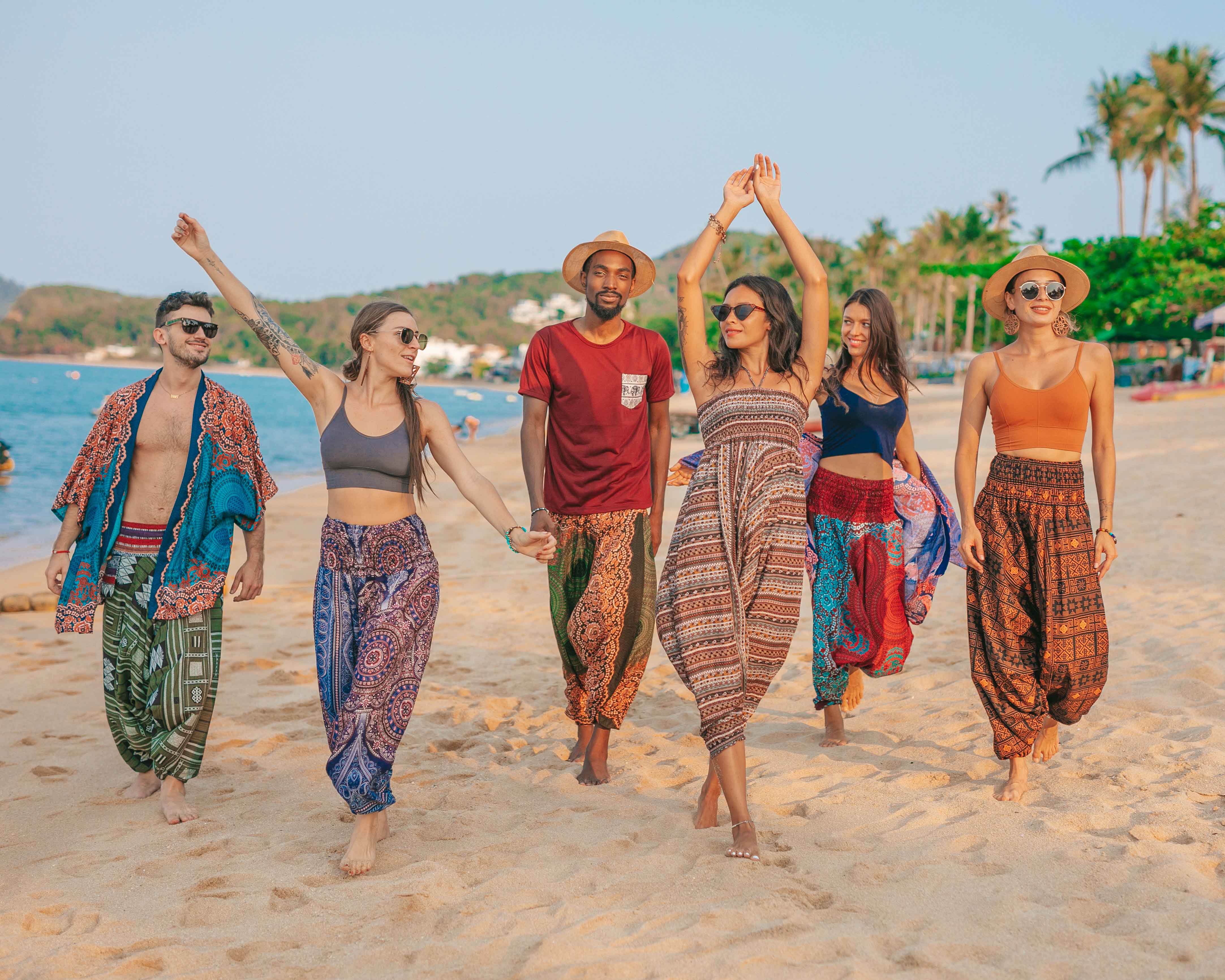 AGRABAH YOGA PANTS Elepanta Yoga | Hippie Pants - Buy Today Elephant Pants Jewelry And Bohemian Clothes Handmade In Thailand Help To Save The Elephants FairTrade And Vegan