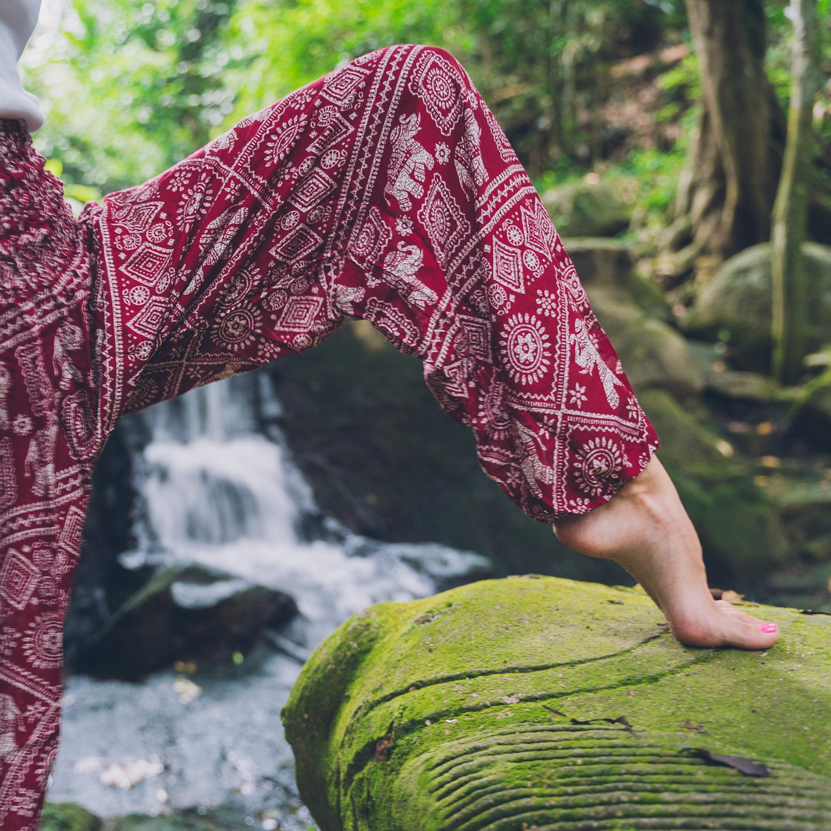 Agra Pants Elepanta Women's Pants - Buy Today Elephant Pants Jewelry And Bohemian Clothes Handmade In Thailand Help To Save The Elephants FairTrade And Vegan