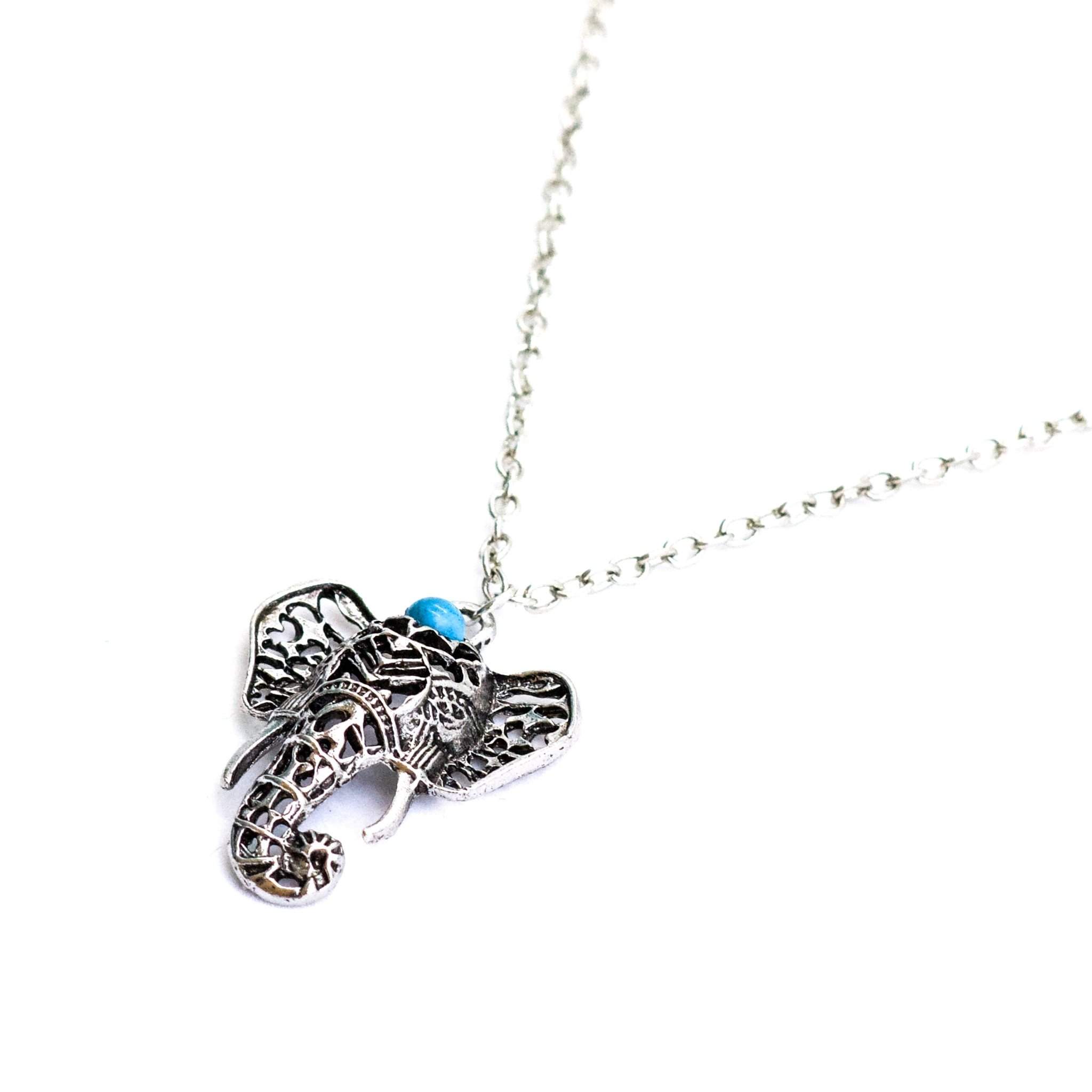 BALI ELEPHANT NECKLACE Elepanta Necklaces - Buy Today Elephant Pants Jewelry And Bohemian Clothes Handmade In Thailand Help To Save The Elephants FairTrade And Vegan