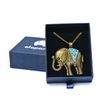 MANDALAY ELEPHANT NECKLACE Elepanta Necklaces - Buy Today Elephant Pants Jewelry And Bohemian Clothes Handmade In Thailand Help To Save The Elephants FairTrade And Vegan