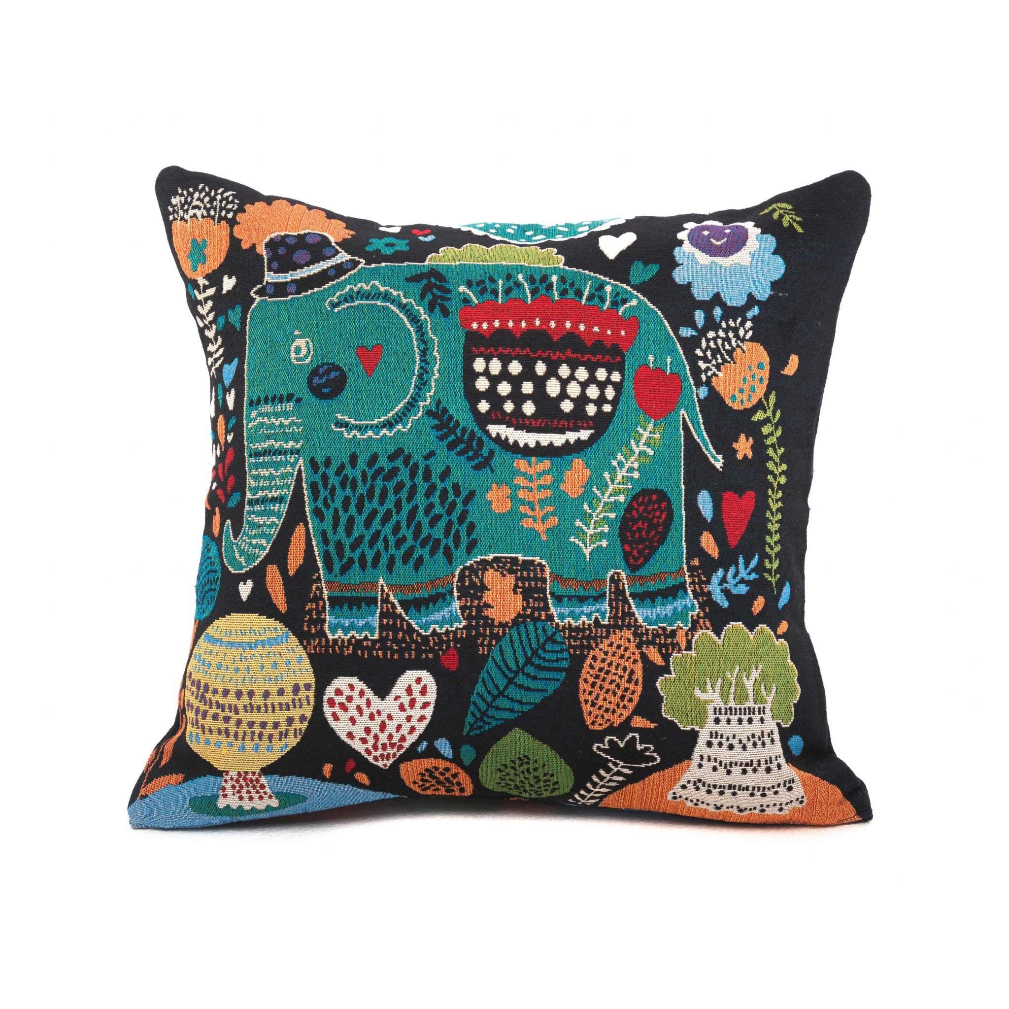 KRABI PILLOW COVER Elepanta Pillows - Buy Today Elephant Pants Jewelry And Bohemian Clothes Handmade In Thailand Help To Save The Elephants FairTrade And Vegan