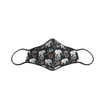 FACE MASK - Black Elepanta Face Masks - Buy Today Elephant Pants Jewelry And Bohemian Clothes Handmade In Thailand Help To Save The Elephants FairTrade And Vegan