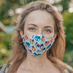 FACE MASK - 5 Pieces Set Elepanta Face Masks - Buy Today Elephant Pants Jewelry And Bohemian Clothes Handmade In Thailand Help To Save The Elephants FairTrade And Vegan