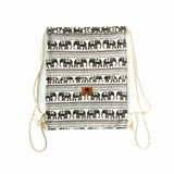 JAIPUR DRAWSTRING BACKPACK Elepanta Backpacks - Buy Today Elephant Pants Jewelry And Bohemian Clothes Handmade In Thailand Help To Save The Elephants FairTrade And Vegan