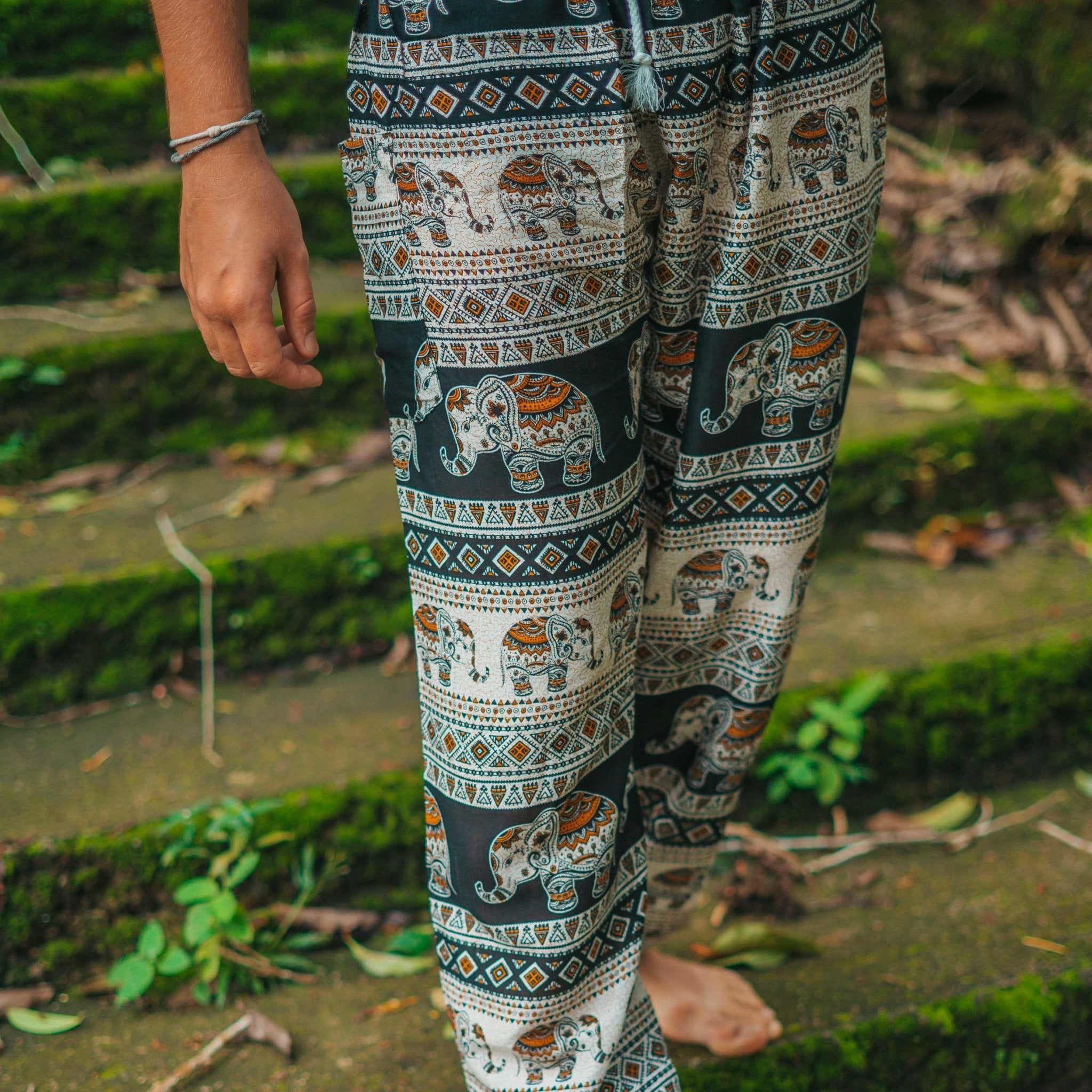 ANGKOR PANTS - Drawstring Elepanta Drawstring Pants - Buy Today Elephant Pants Jewelry And Bohemian Clothes Handmade In Thailand Help To Save The Elephants FairTrade And Vegan