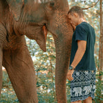 MANDALAY MEN'S SHORTS Elepanta Men's Shorts - Buy Today Elephant Pants Jewelry And Bohemian Clothes Handmade In Thailand Help To Save The Elephants FairTrade And Vegan